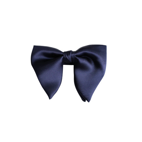 Oversized Satin Bow Tie